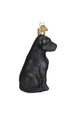 Old World Christmas Black Labrador Ornament