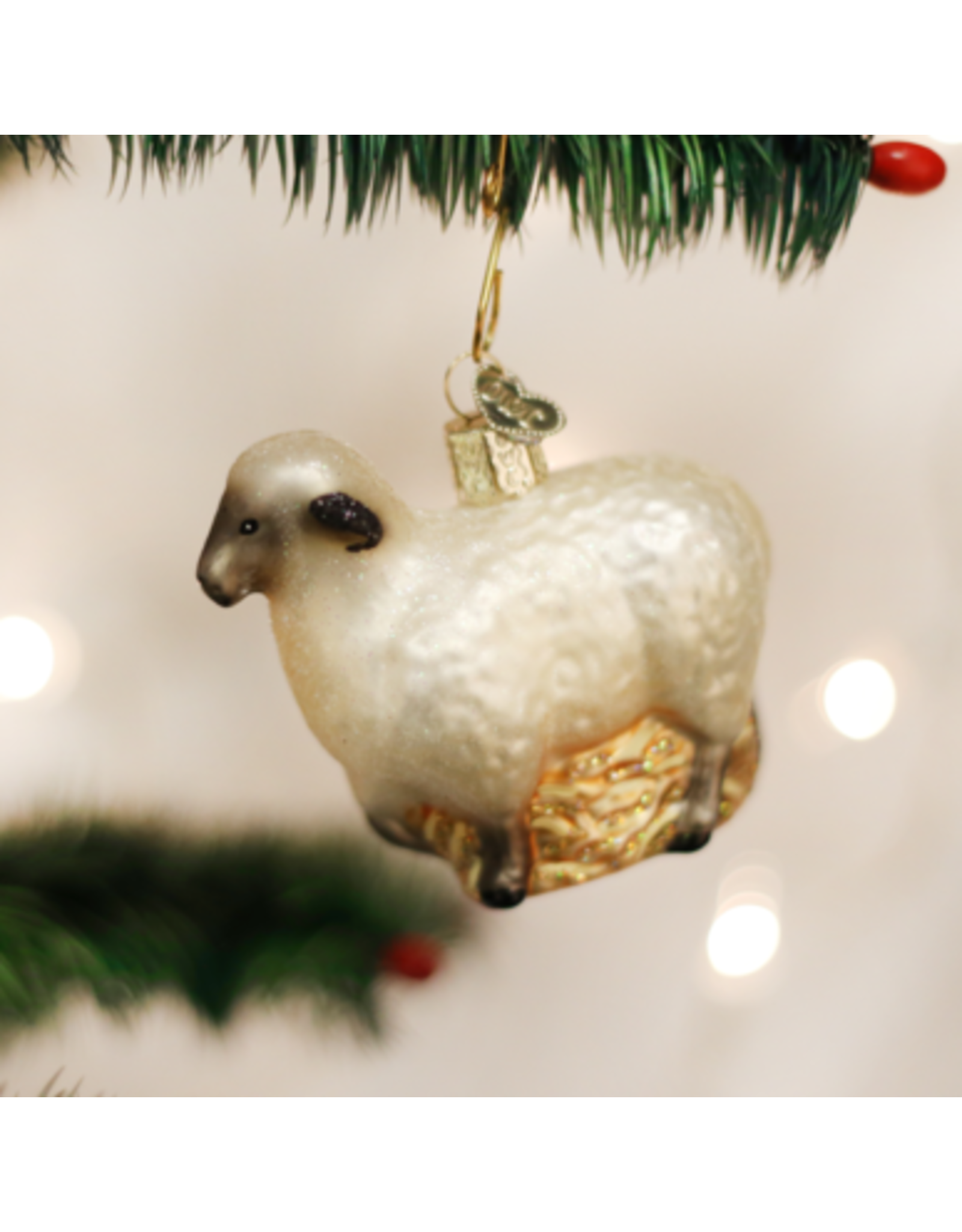 Old World Christmas Sheep Ornament