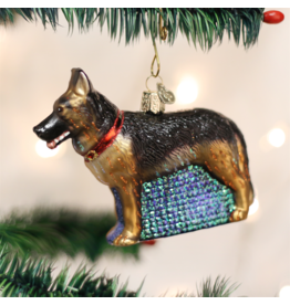 Old World Christmas German Shepherd Ornament