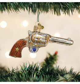 Old World Christmas Western Revolver Ornament