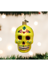 Old World Christmas Sugar Skull Ornament