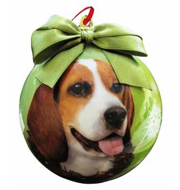 E&S Pets Beagle Ball Ornament