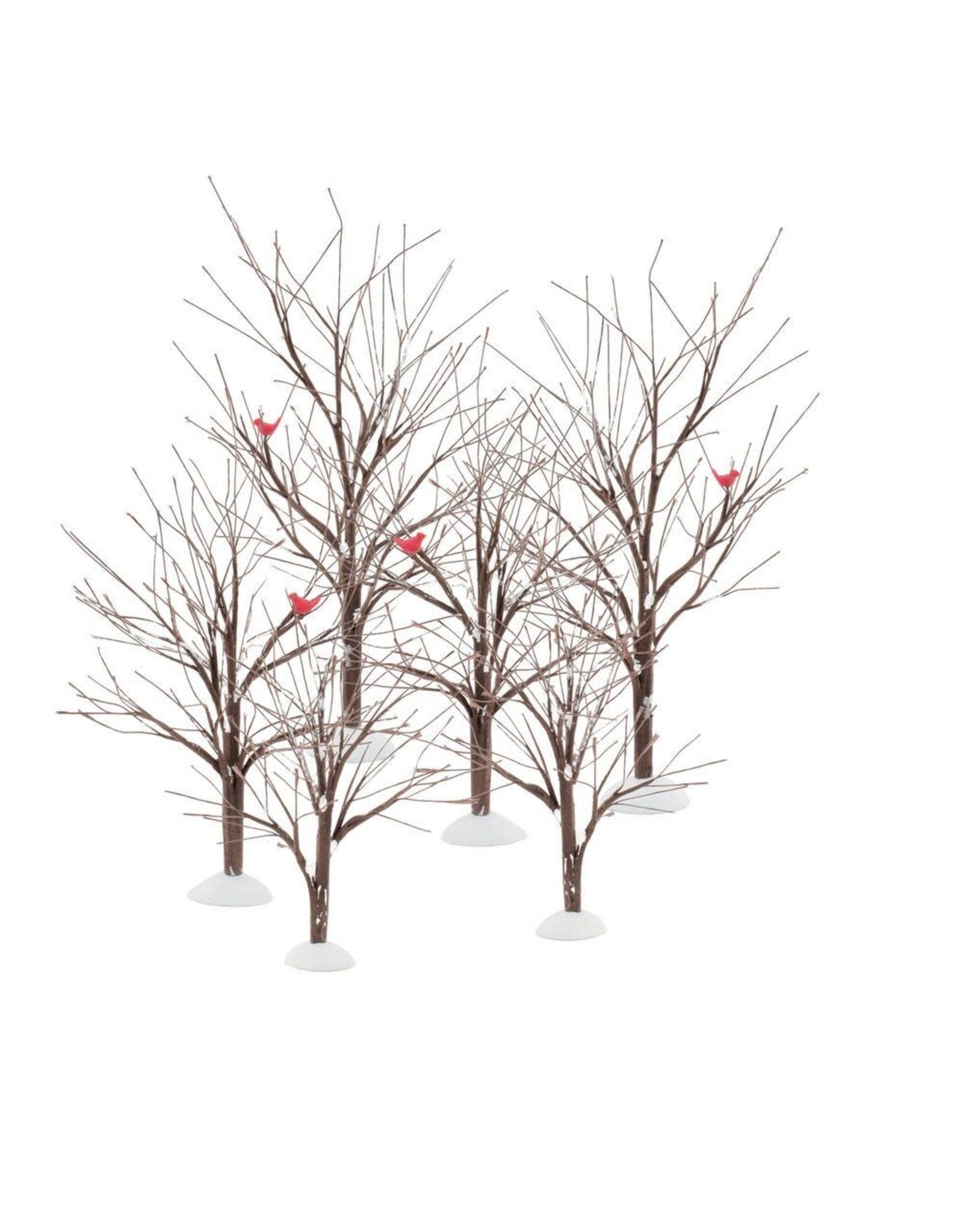 Department 56 Bare Branch Trees (set of 6)