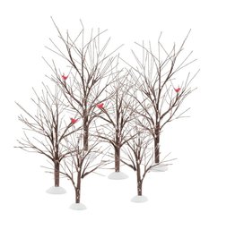 Department 56 Bare Branch Trees (set of 6)