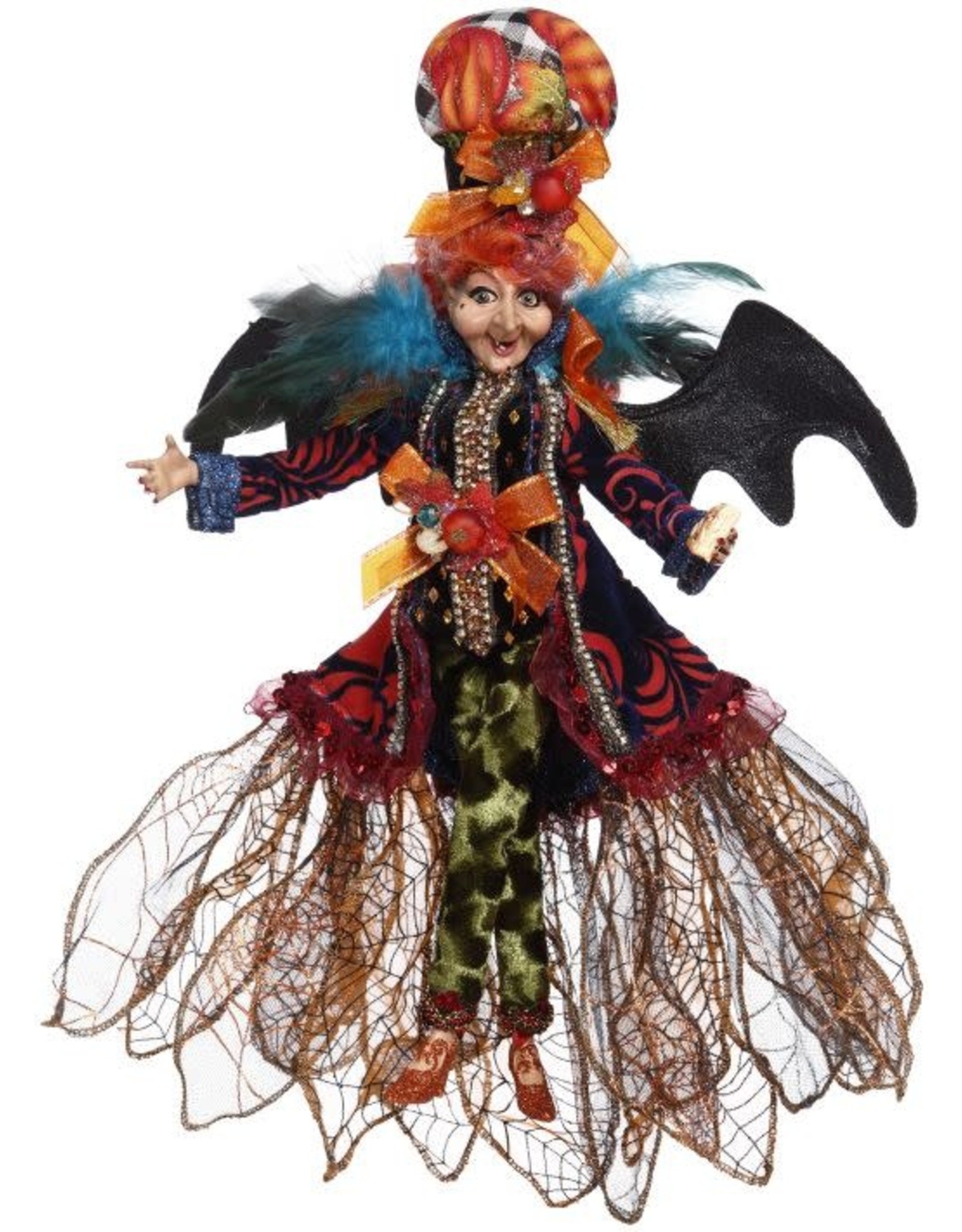 Mark Roberts Small Bat Berry Pie Witch Fairy