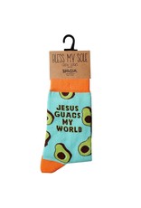 Kerusso "Jesus Guacs My World" Socks