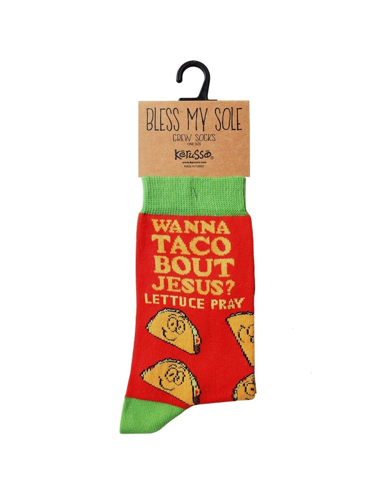 Kerusso "Wanna Taco Bout Jesus?" Socks