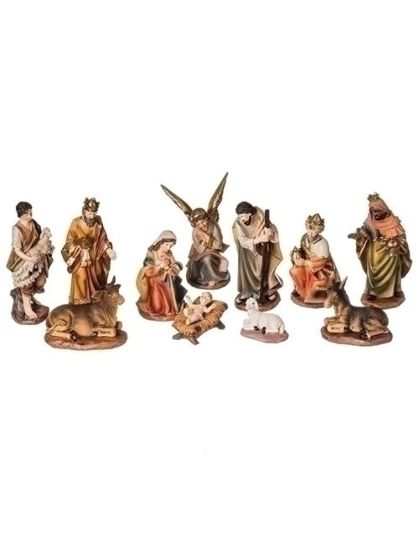 Roman 11-PC Traditional Nativity Set