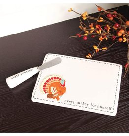 DEI Turkey Platter & Spreader Set of 2