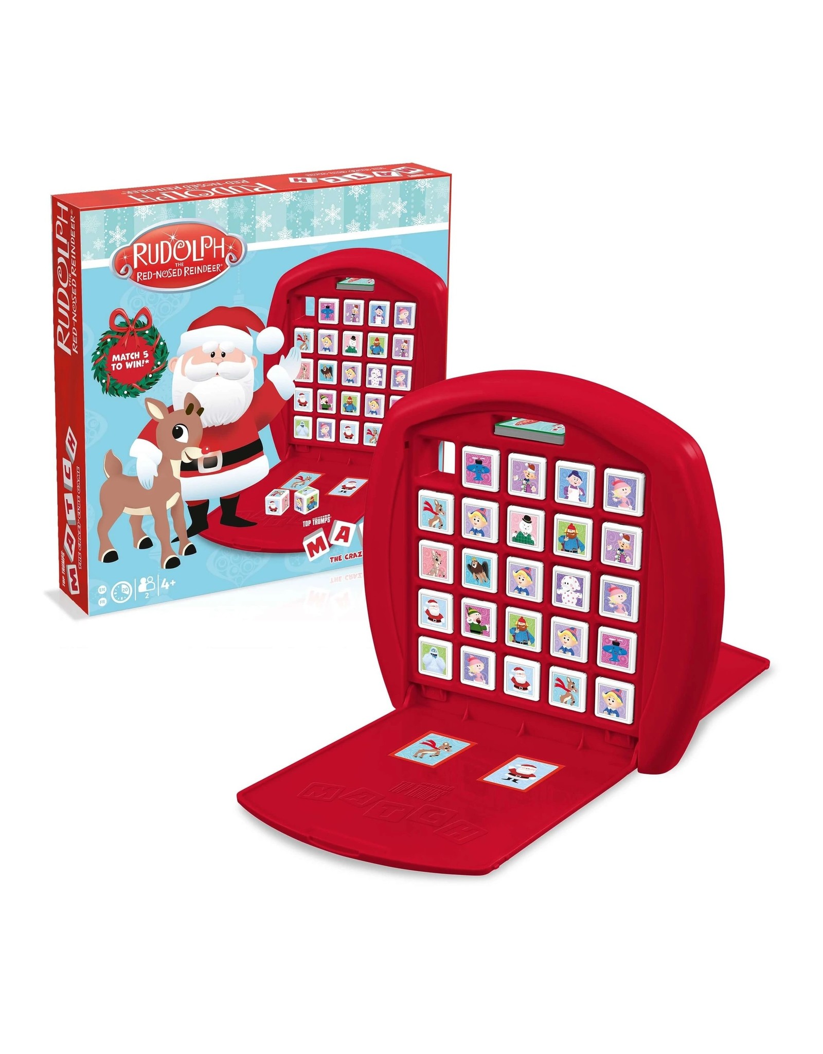 Top Trumps Rudolph The Red Nosed Reindeer Crazy Cube Game