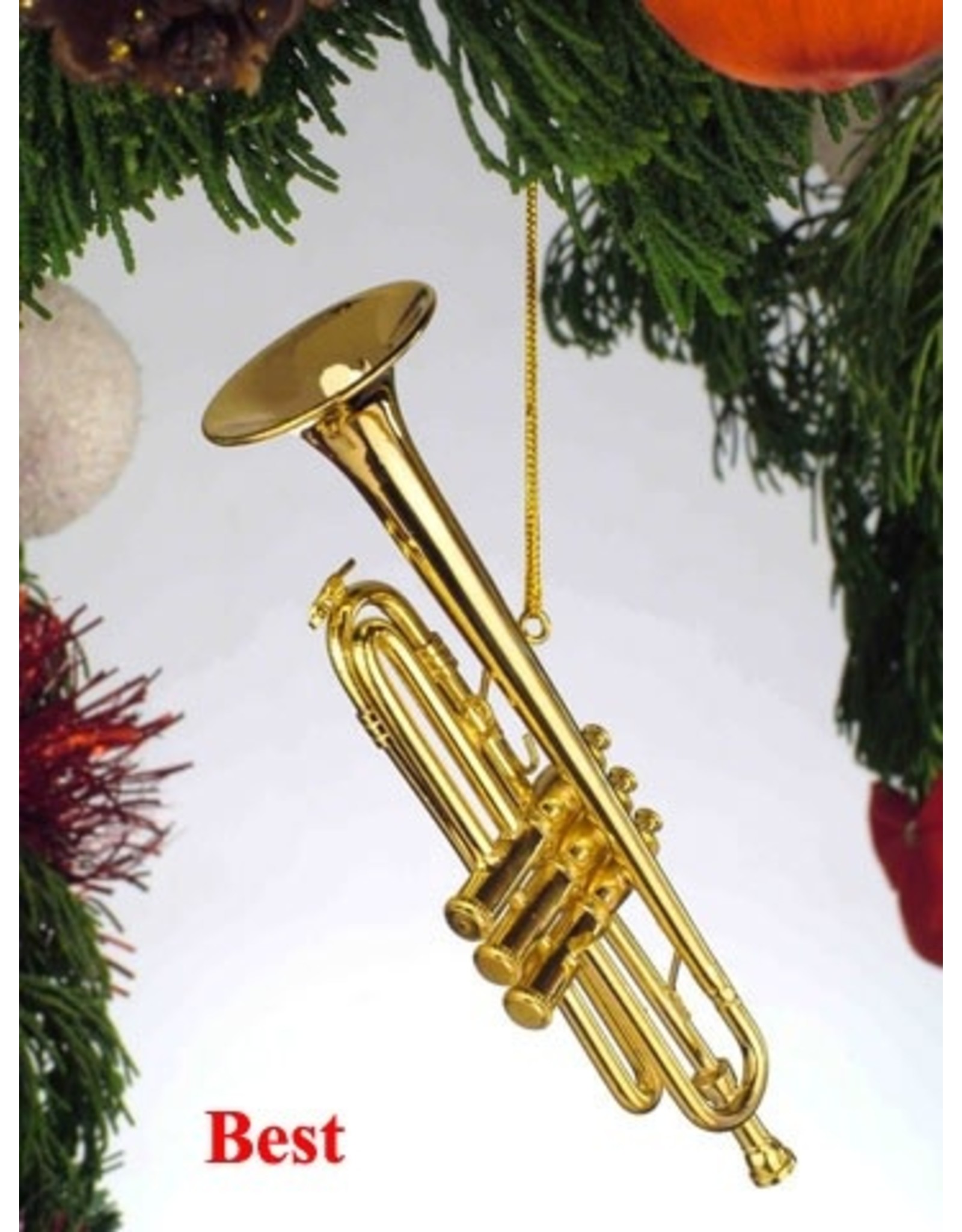 Broadway Gift Co Gold Trumpet