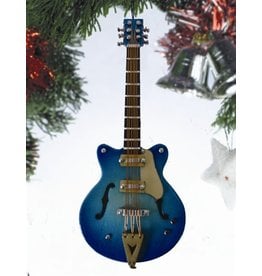 Broadway Gift Co Blue Gibson Electric Guitar