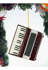 Broadway Gift Co Burgundy Accordion Ornament