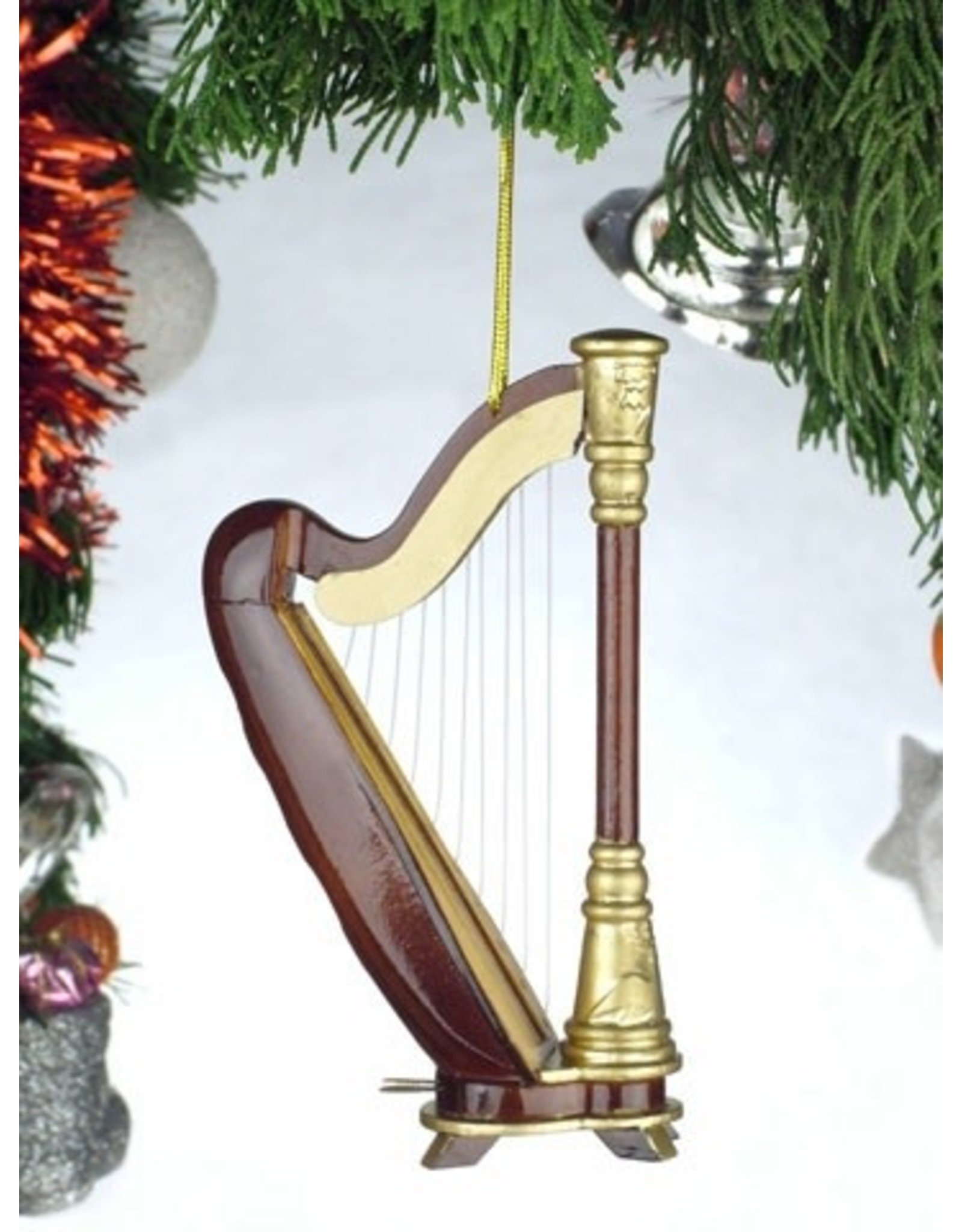 Broadway Gift Co Harp Ornament