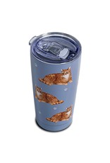 E&S Pets Orange Tabby Cat Tumbler