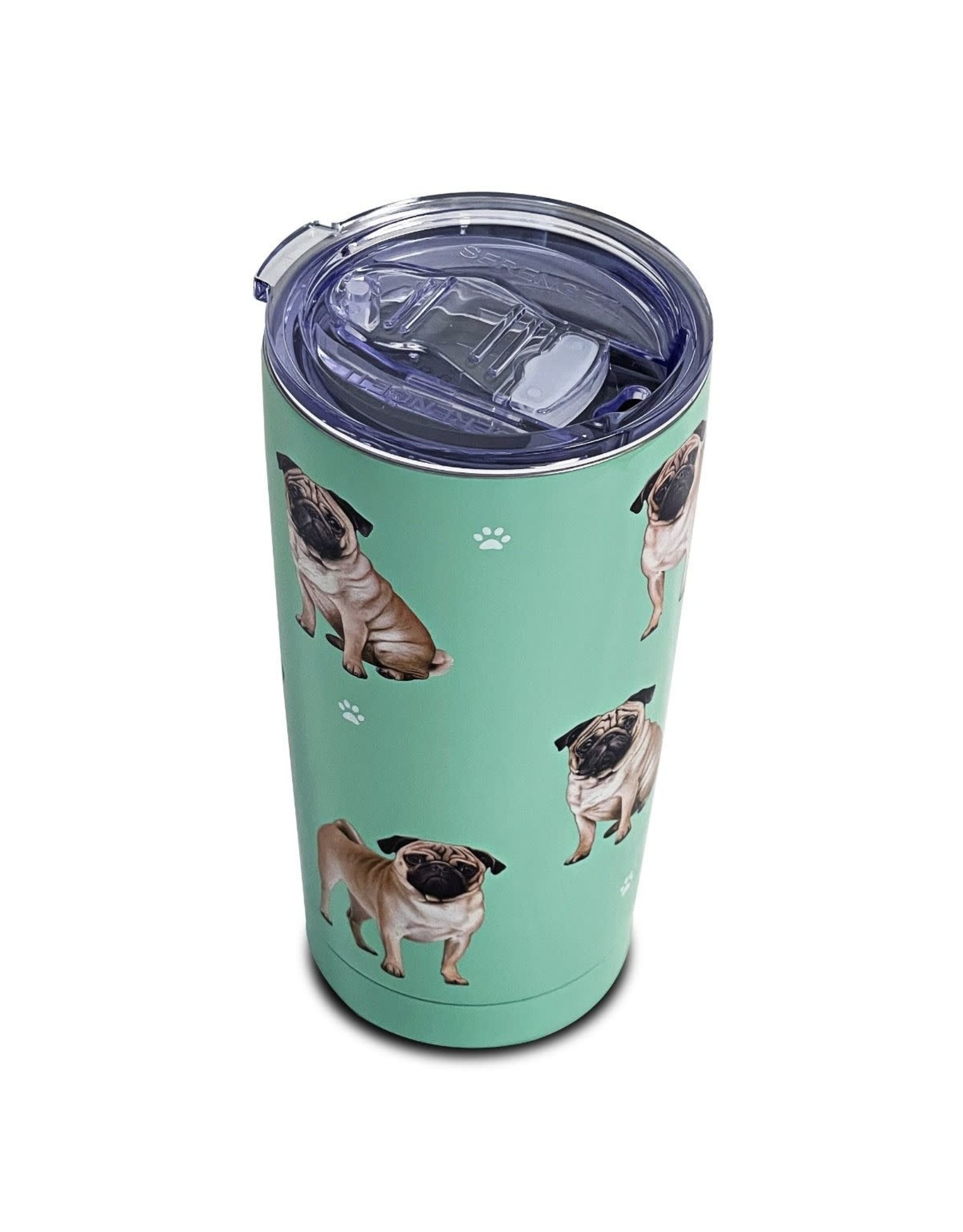 E&S Pets Pug Tumbler