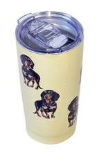 E&S Pets Black Dachshund Tumbler