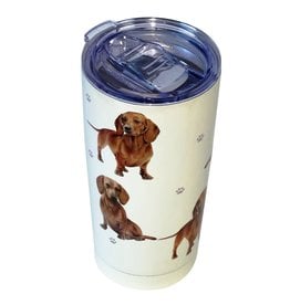 E&S Pets Red Dachshund Tumbler