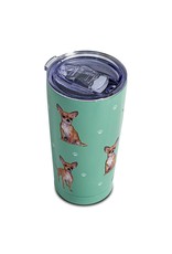 E&S Pets Tan Chihuahua Tumbler