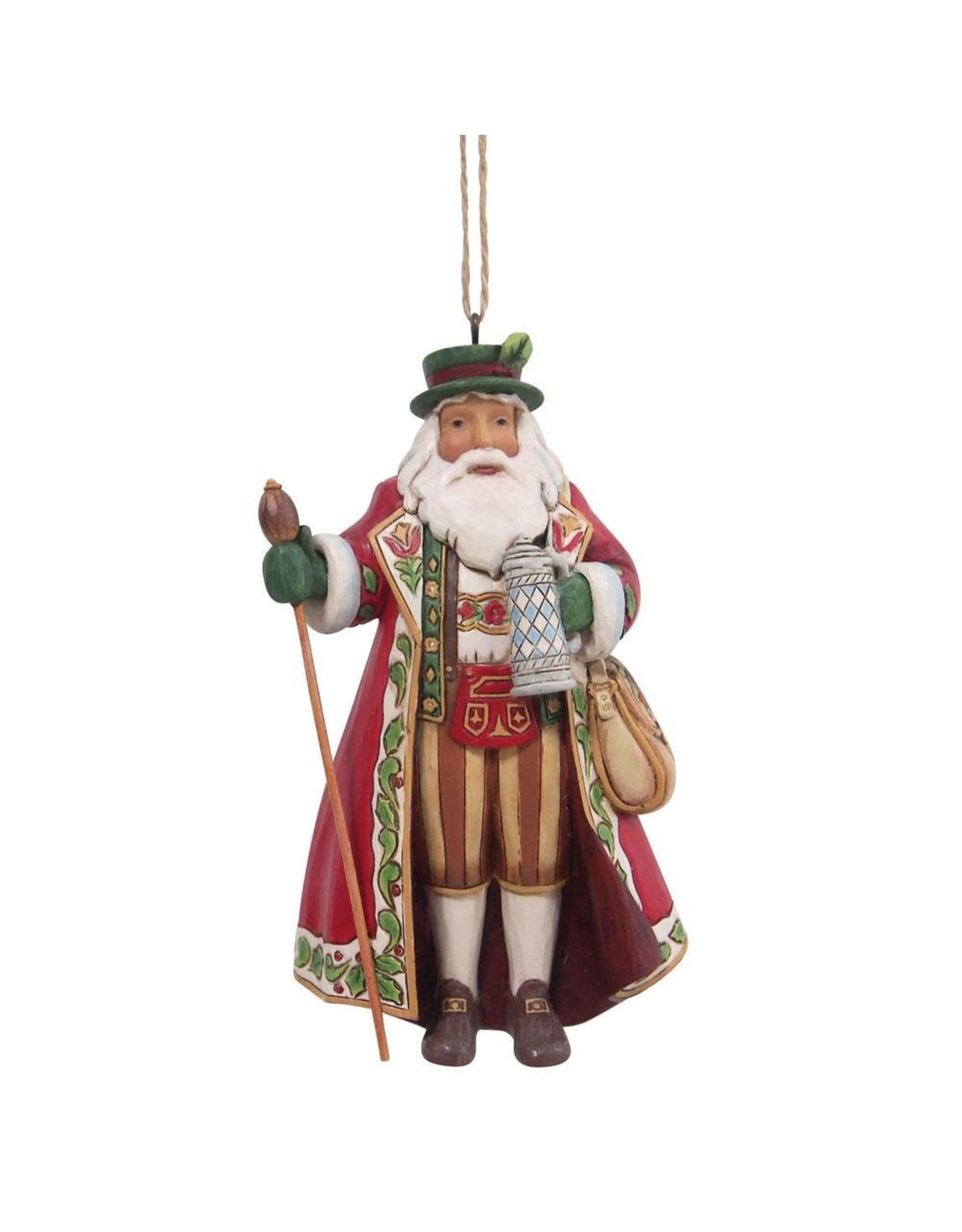 Jim Shore German Santa Ornament