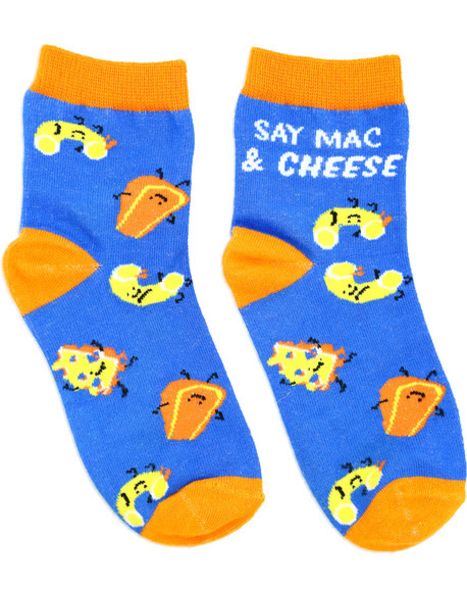 PGC "Say Mac & Cheese" Youth Socks (S/M)