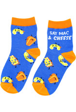 PGC "Say Mac & Cheese" Youth Socks (S/M)