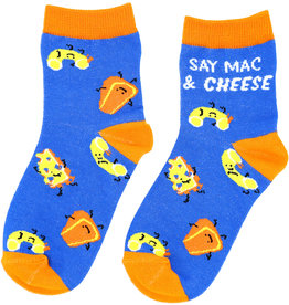 PGC "Say Mac & Cheese" Youth Socks (S/M)