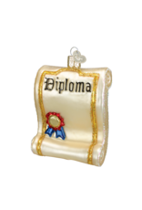 Old World Christmas Diploma Ornament