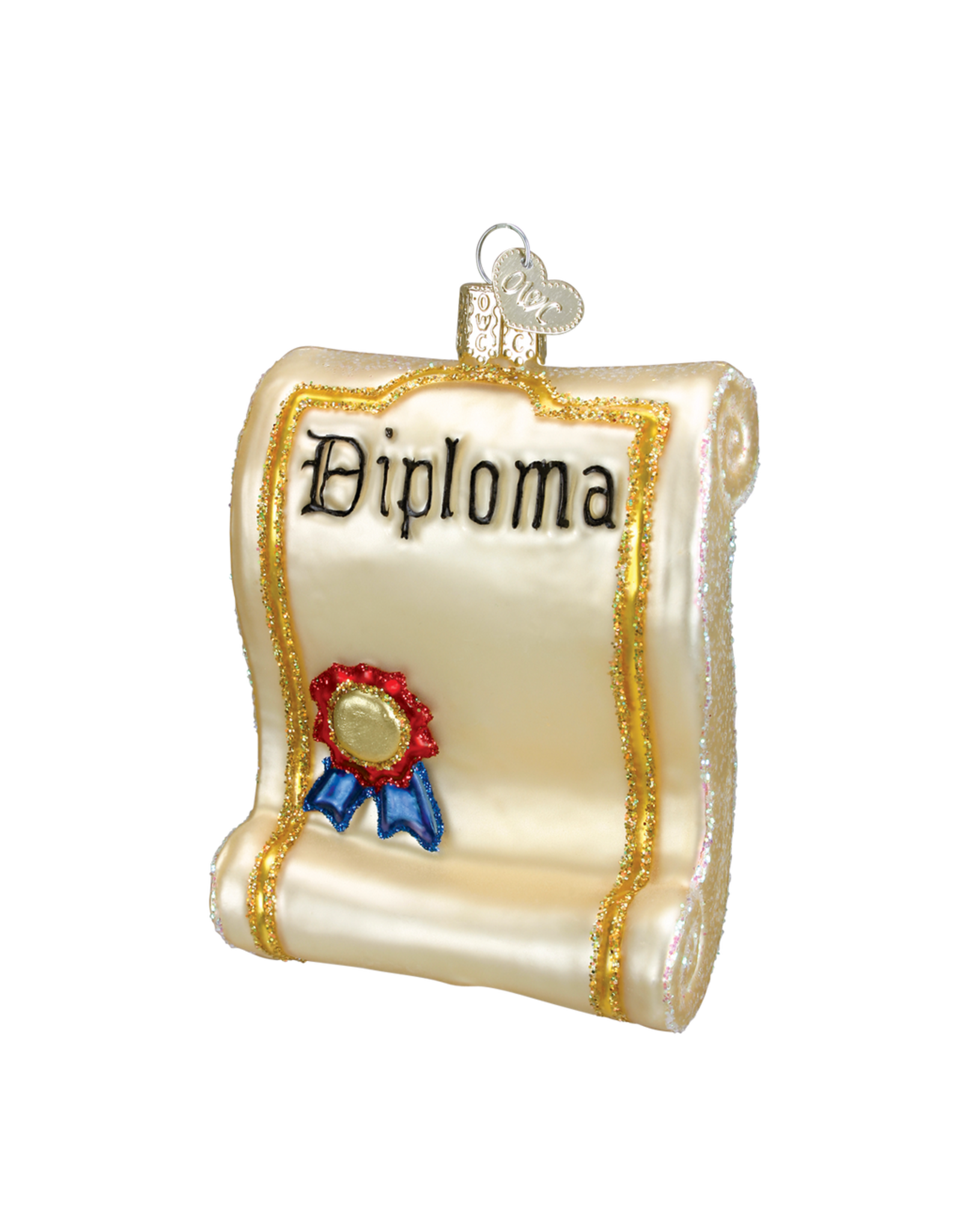 Old World Christmas Diploma Ornament