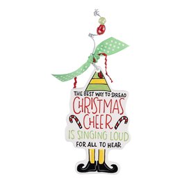 Glory Haus Elf Christmas Cheer Flat Orn