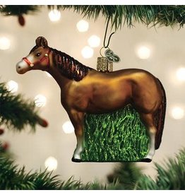 Old World Christmas Quarter Horse Ornament
