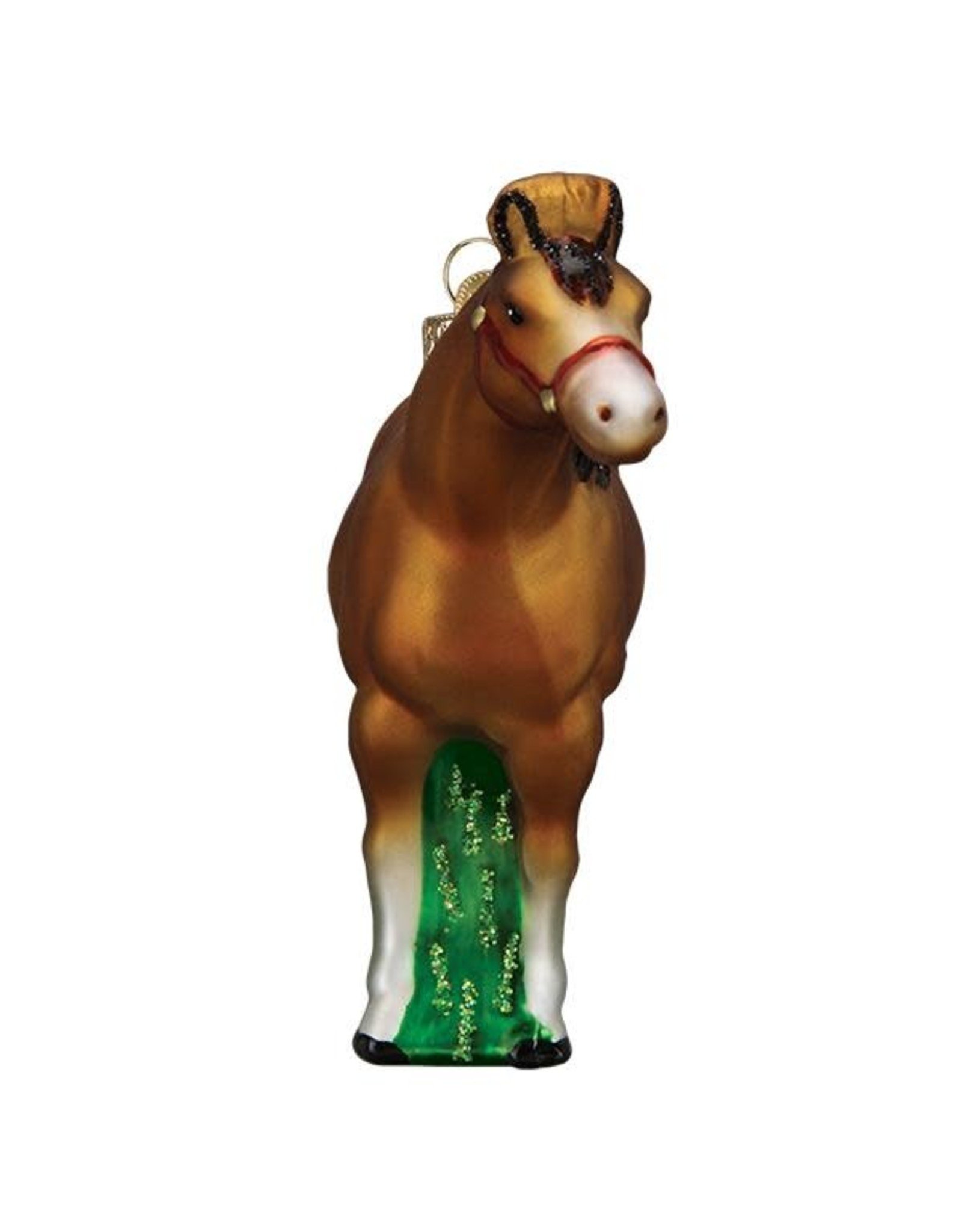 Old World Christmas Quarter Horse Ornament