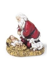 Roman Kneeling Santa Ornament