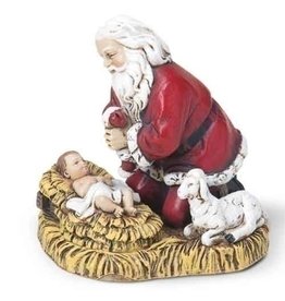 Roman Kneeling Santa Ornament