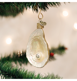 Old World Christmas Oyster with Pearl Ornament