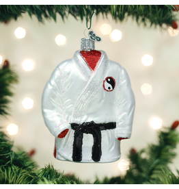 Old World Christmas Martial Arts Robe Orn