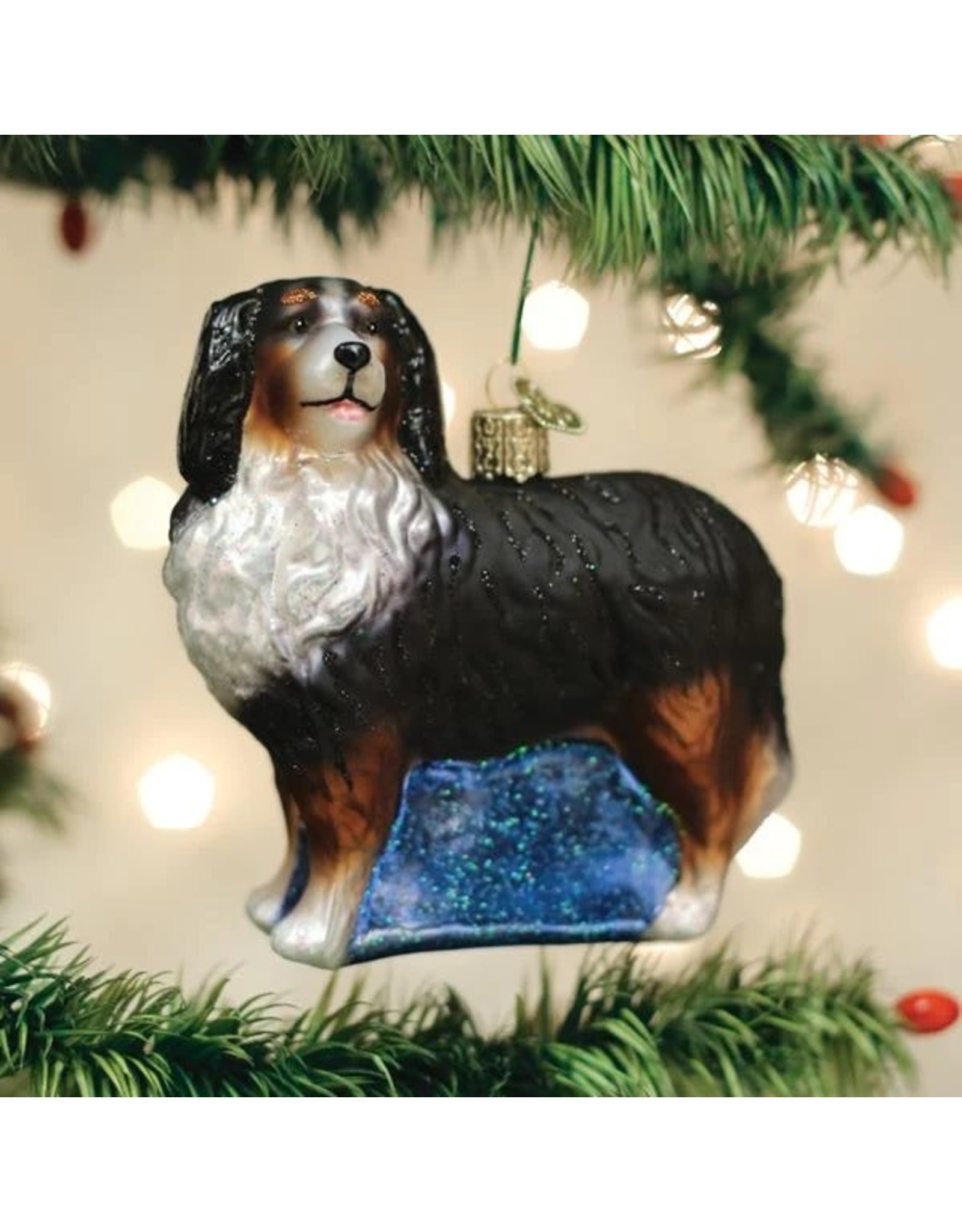 Old World Christmas Bernese Mountain Dog Ornament
