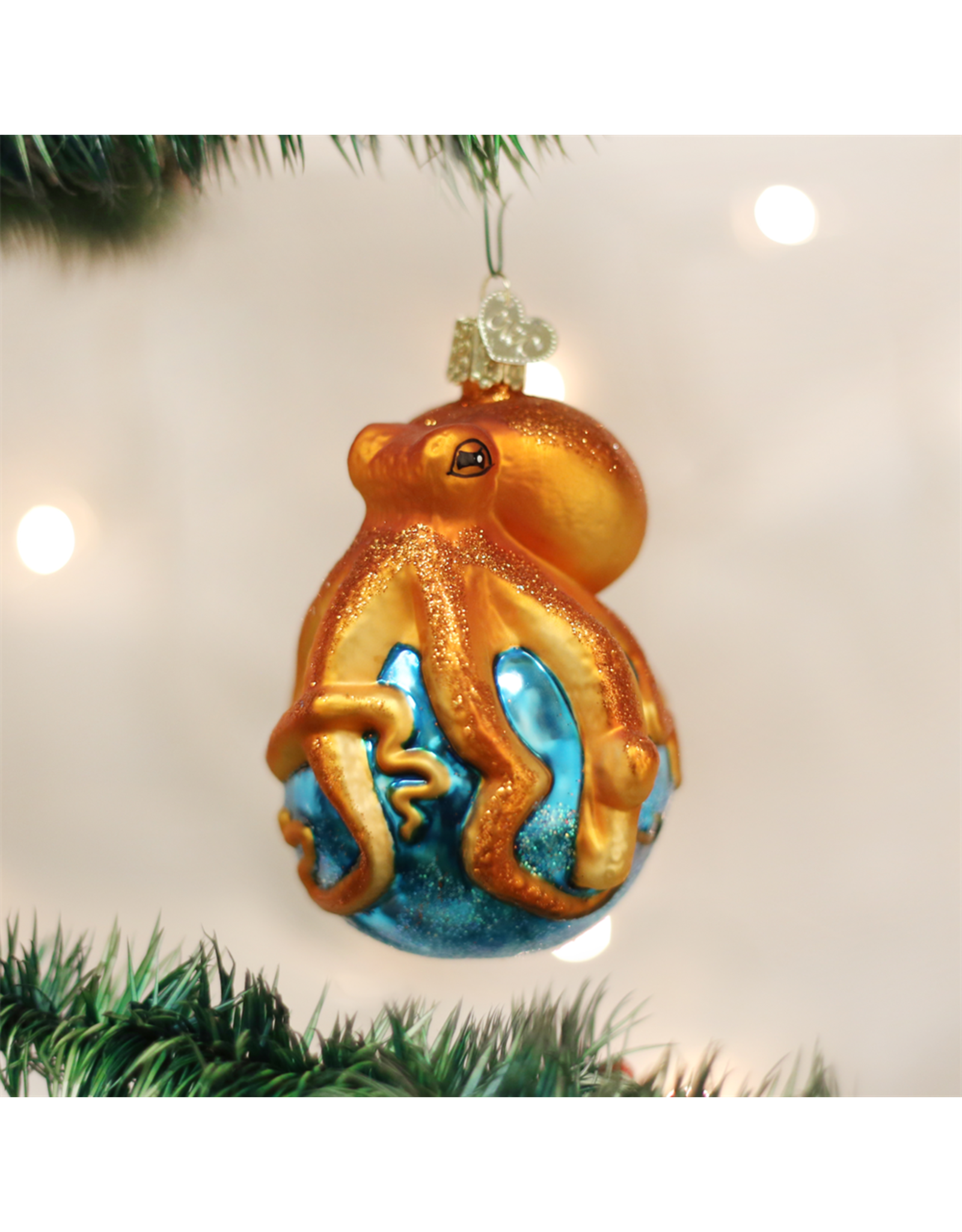 Old World Christmas Octopus Ornament