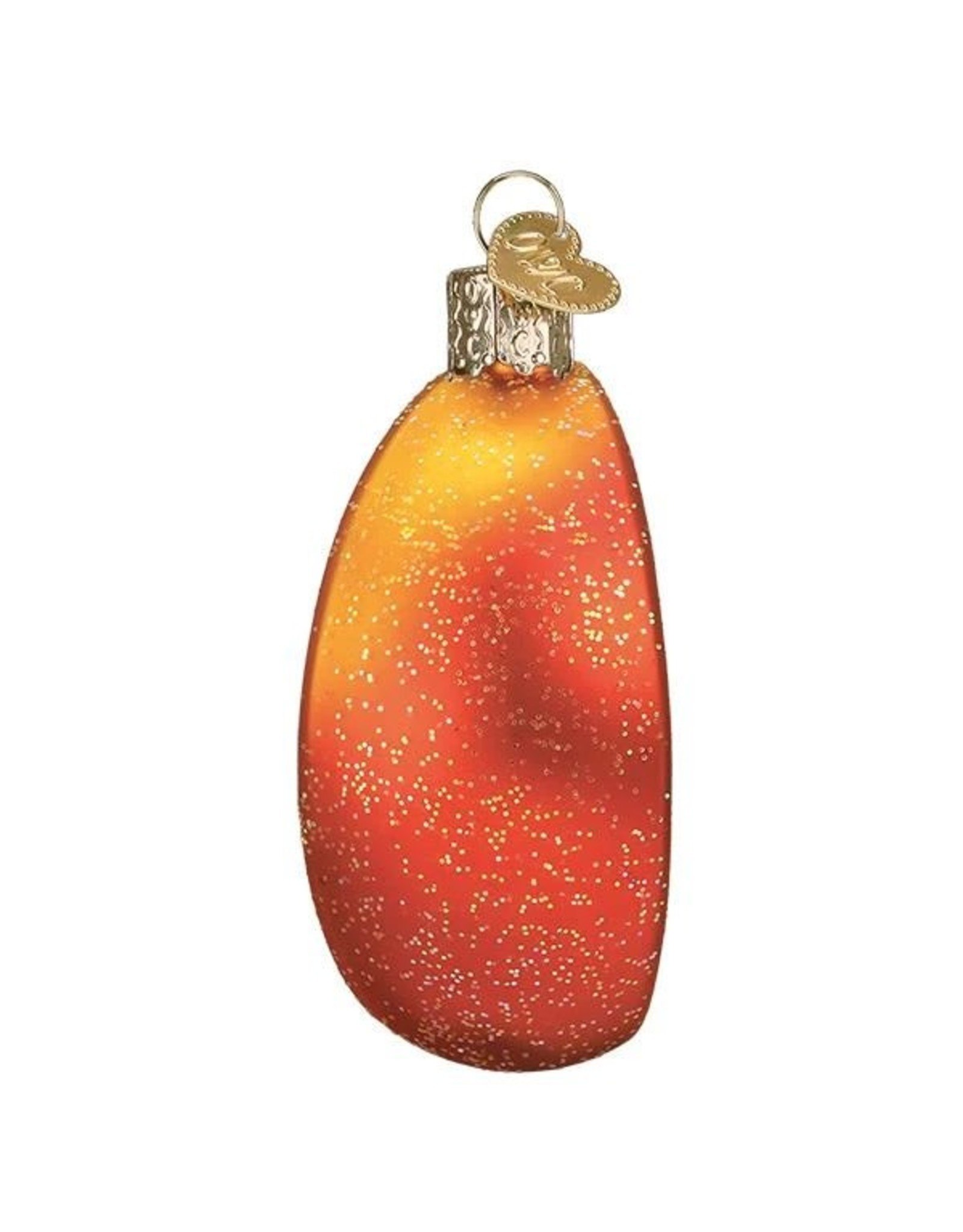 Old World Christmas Peach Slice Ornament