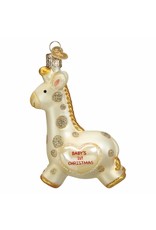 Old World Christmas Baby's First Giraffe Ornament