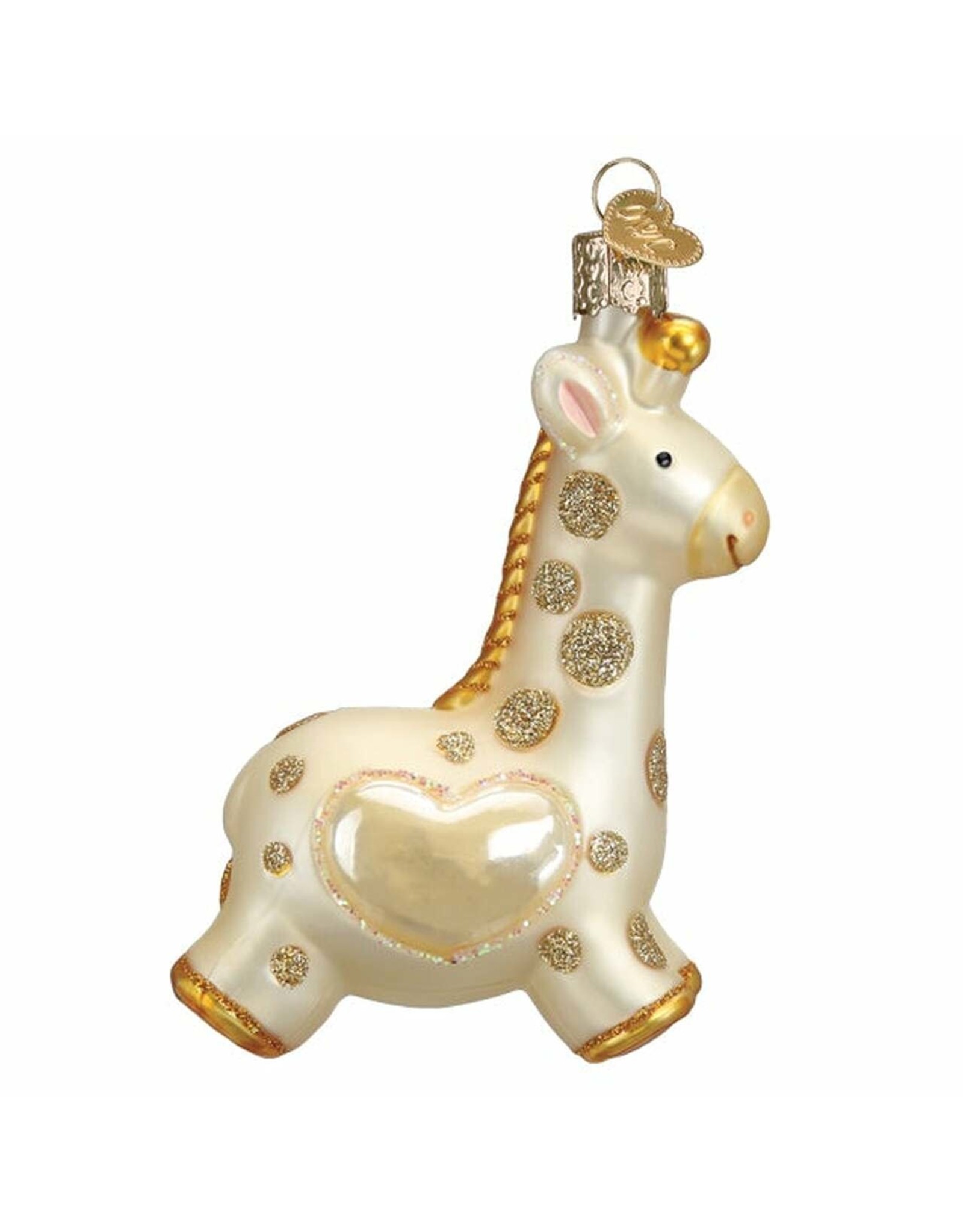 Old World Christmas Baby's First Giraffe Ornament