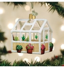 Old World Christmas Greenhouse Ornament