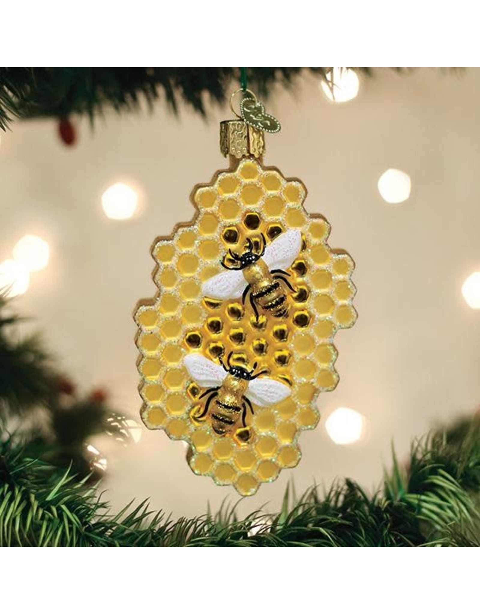 Old World Christmas Honeycomb Ornament