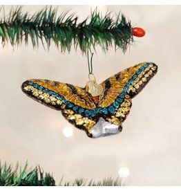 Old World Christmas Swallowtail Butterfly Ornament