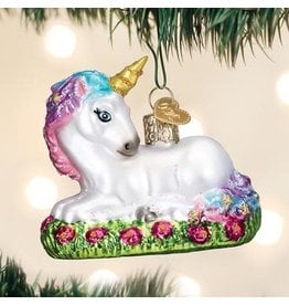 Old World Christmas Baby Unicorn Ornament