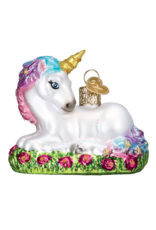 Old World Christmas Baby Unicorn Ornament