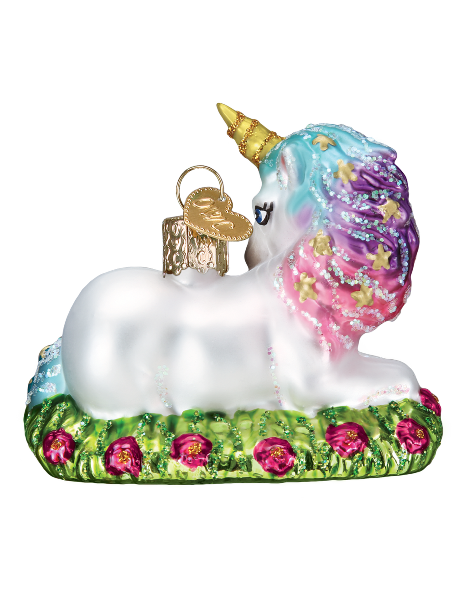 Old World Christmas Baby Unicorn Ornament