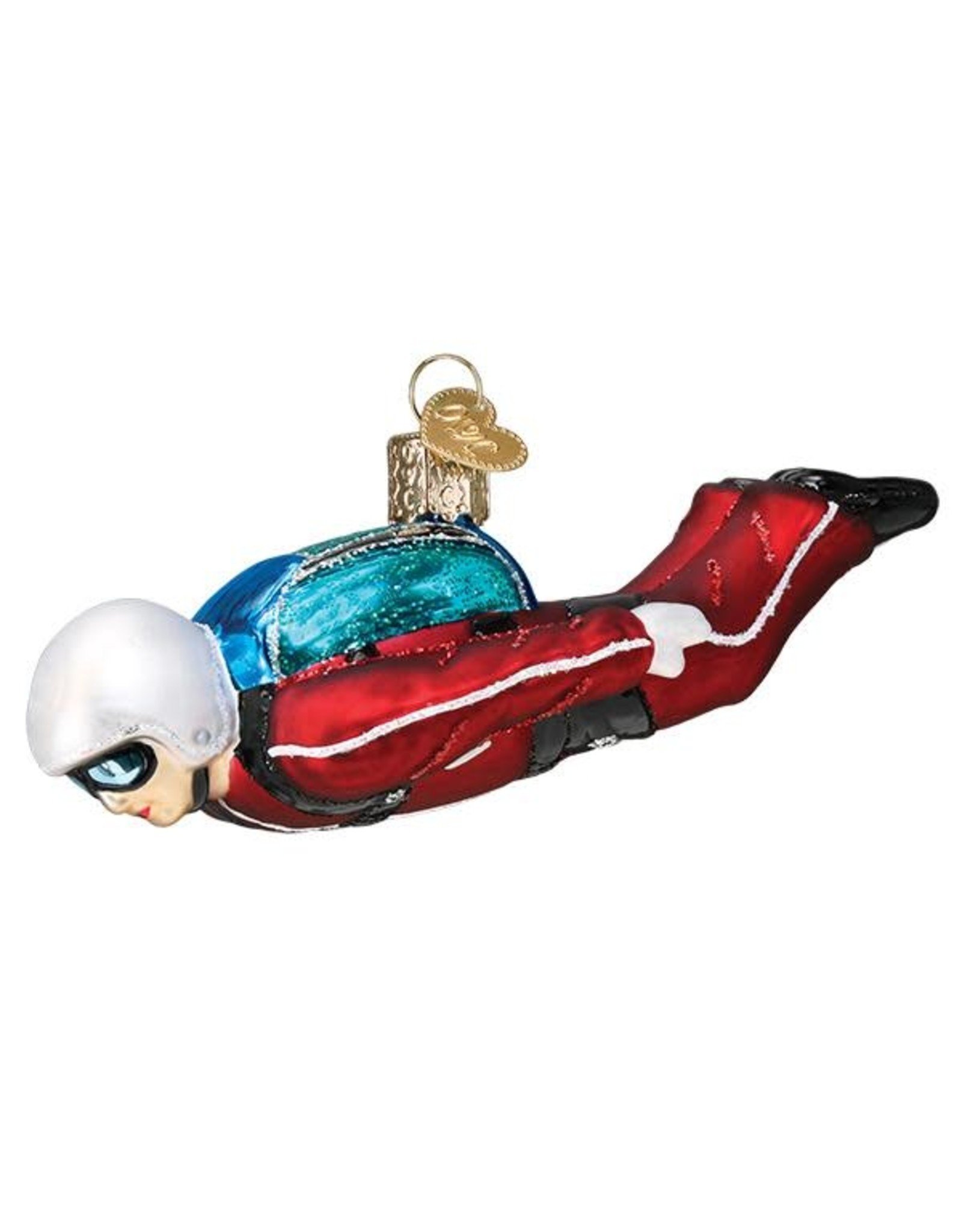 Old World Christmas Skydiver Ornament
