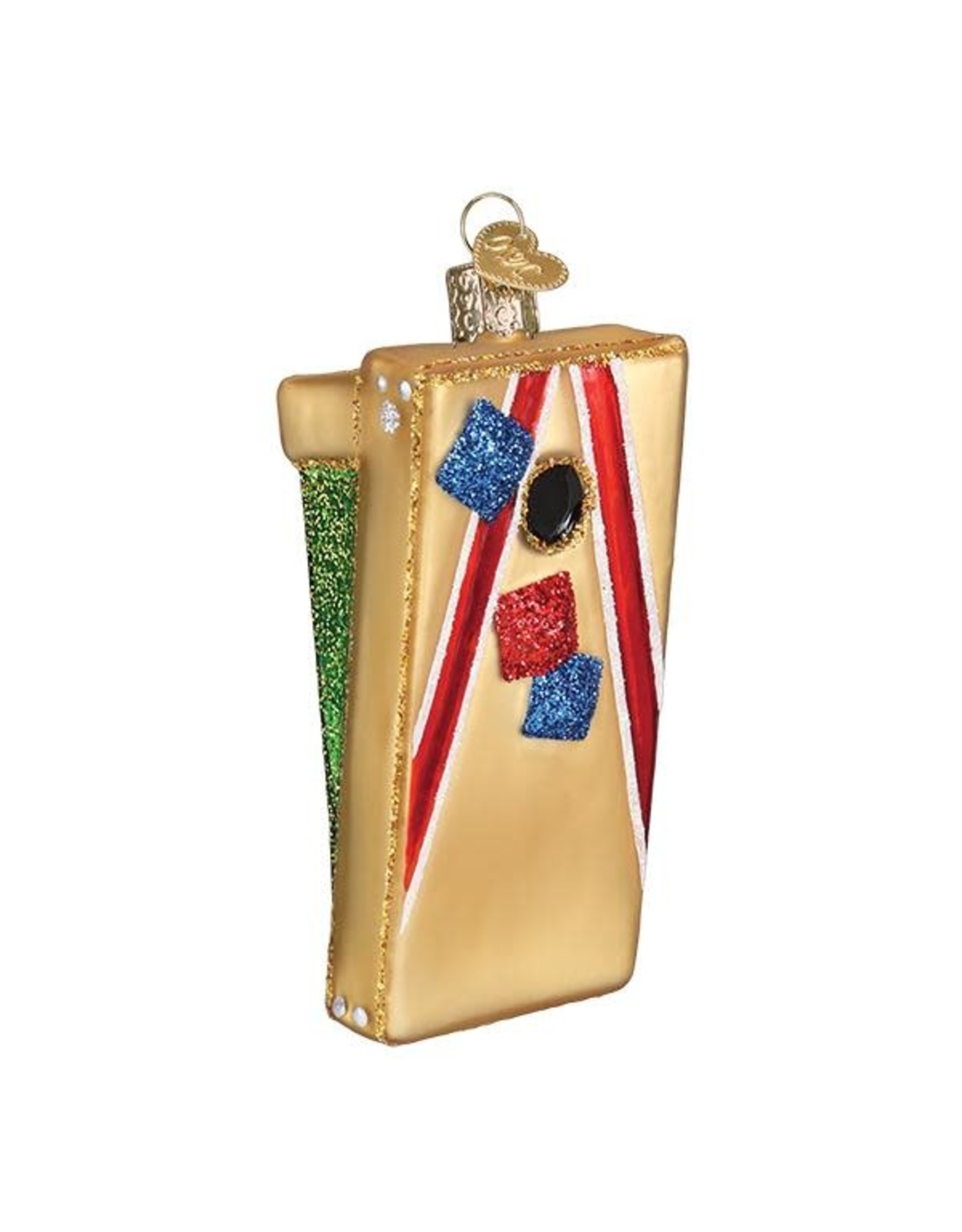 Old World Christmas Corn Hole Game Ornament