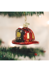 Old World Christmas Fireman's Helmet Ornament